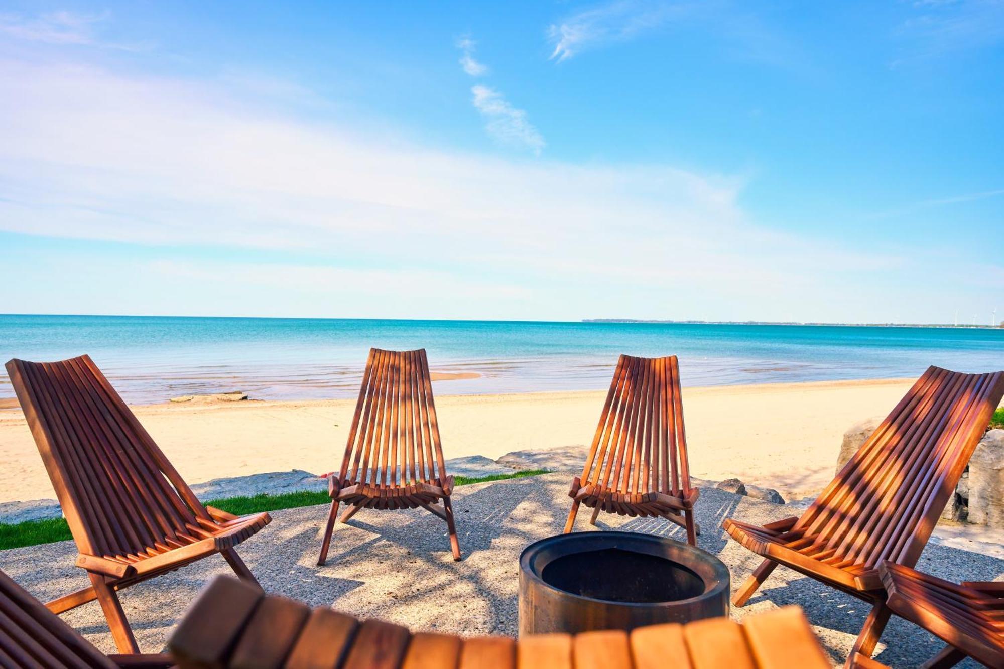 The Long Beach Resort - Beachfront Cottages & Townhouse Suites Wainfleet Exteriér fotografie