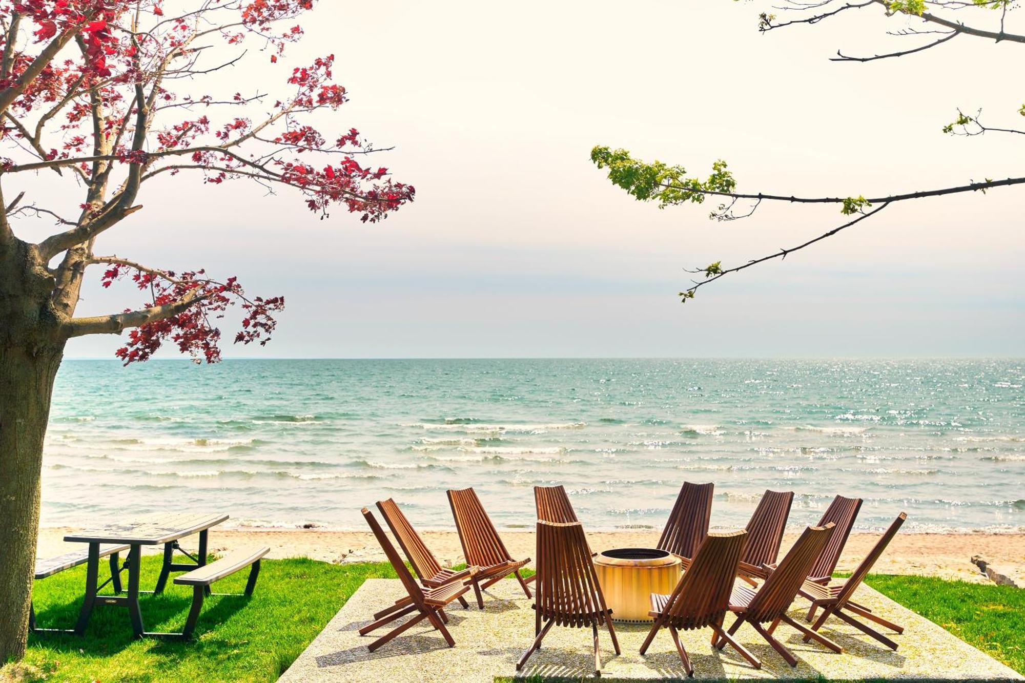 The Long Beach Resort - Beachfront Cottages & Townhouse Suites Wainfleet Exteriér fotografie